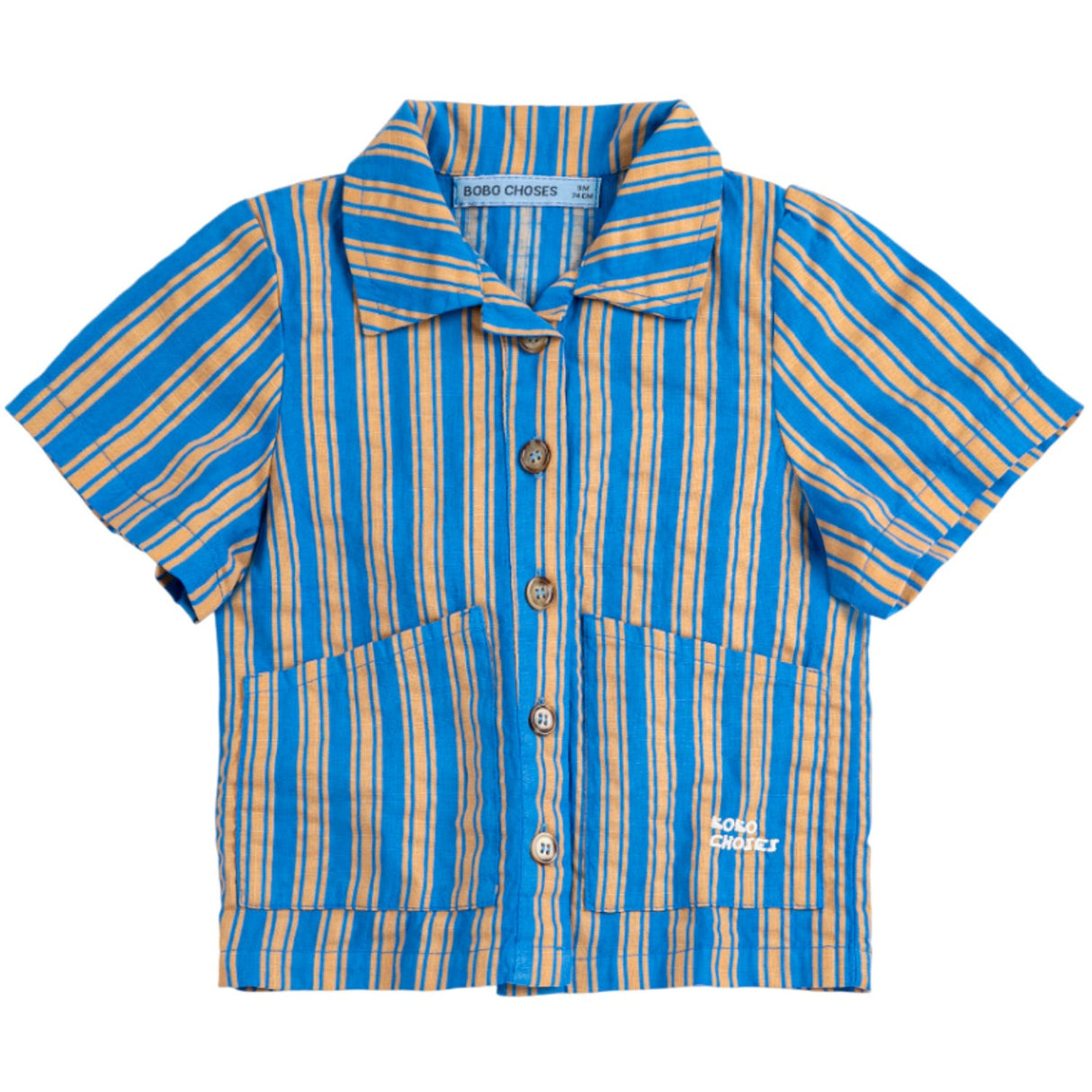 Bobo Choses Multicolor New Hairline Woven Shirt