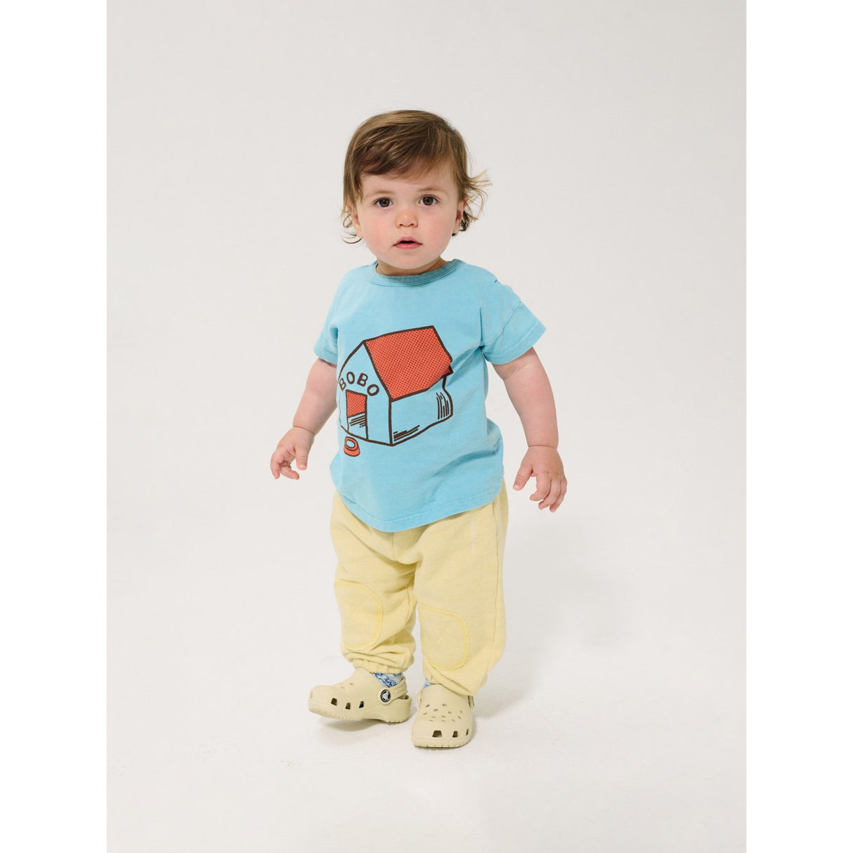 Bobo Choses Prussian Blue Pickles Is At Home T-Shirt