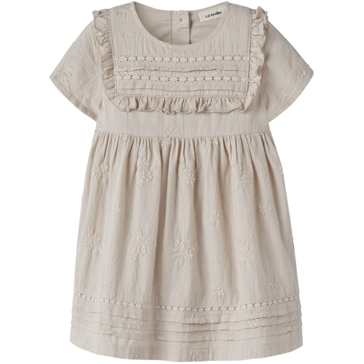 Lil'Atelier Pumice Stone Nmfferonia Ss Loose Dress Lil