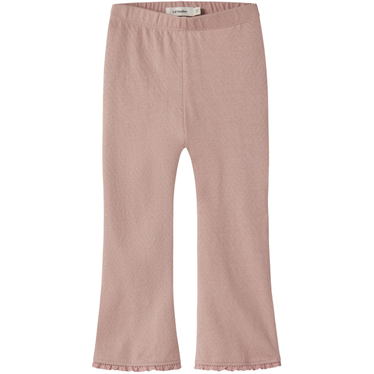 Lil'Atelier Rose Tan Nmfhalina Bootcut Pants Lil