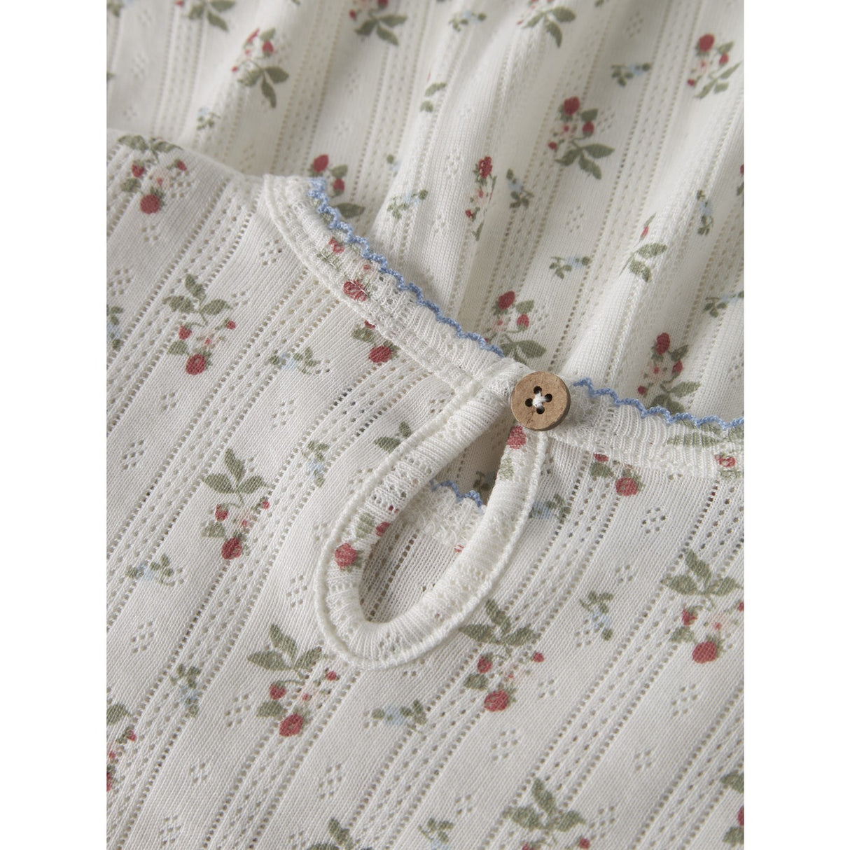 Lil'Atelier Coconut Milk Strawberry Nmfrachello Duna Ss Dress Lil