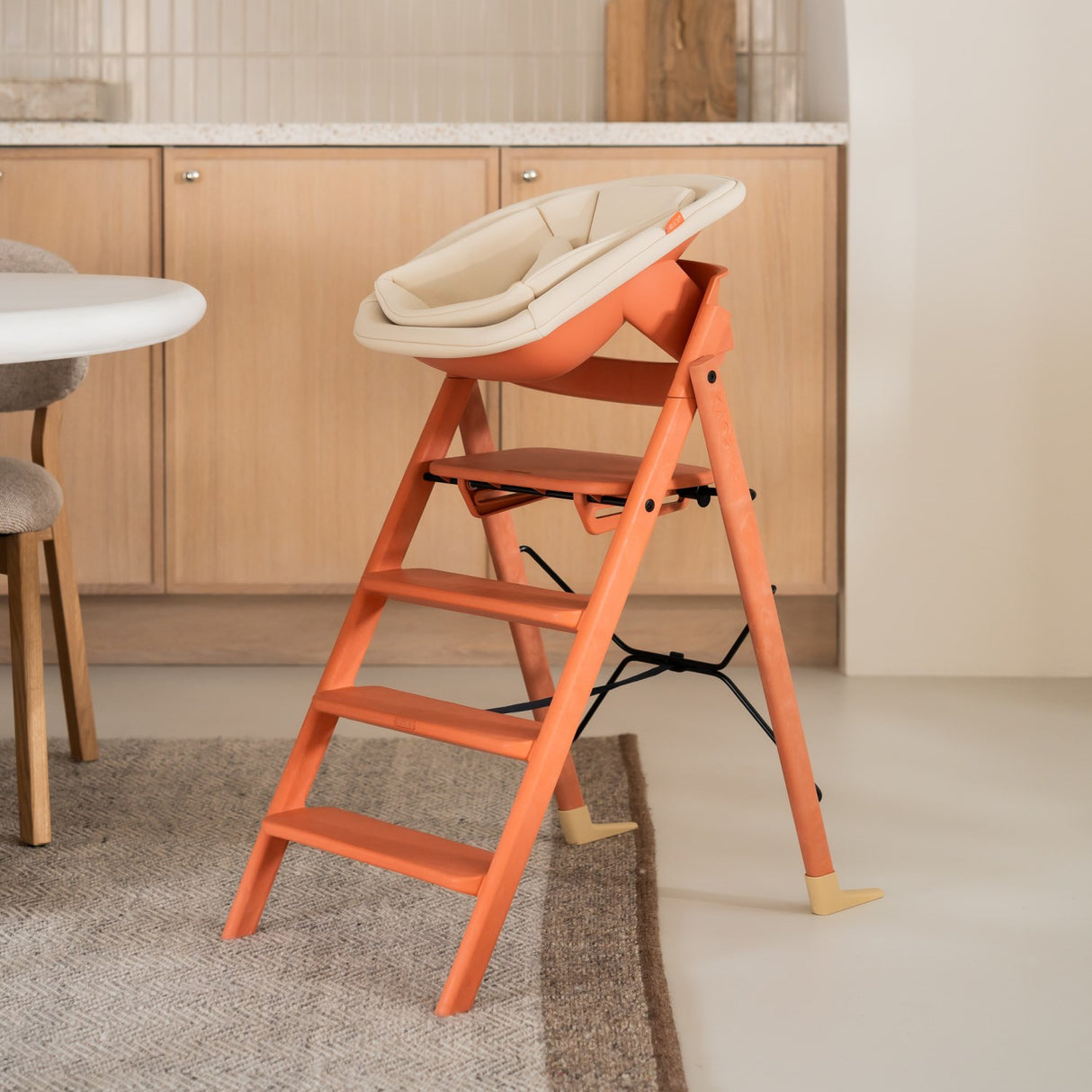 KAOS Terracotta Pink KLAPP® Newborn Seat