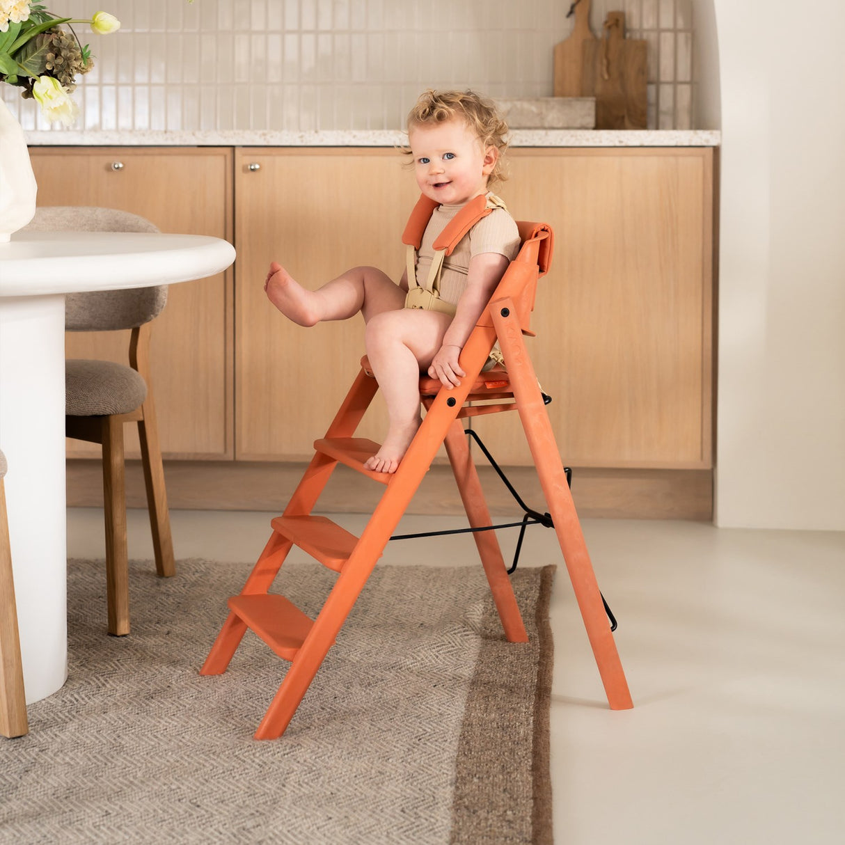 KAOS Terracotta Pink KLAPP® Jr. Harness & Cushion Set