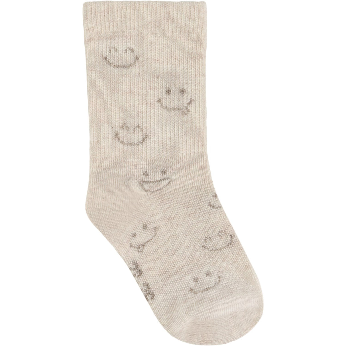 Minymo Light Grey Melange Socks W. Pattern 5-Pack