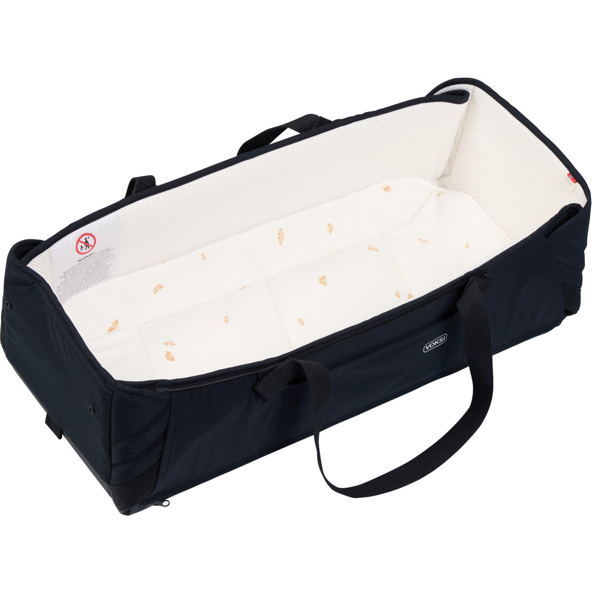 Voksi® Black Leaf Carry Me Including Sun Canopy And Mosquito Net Bundle