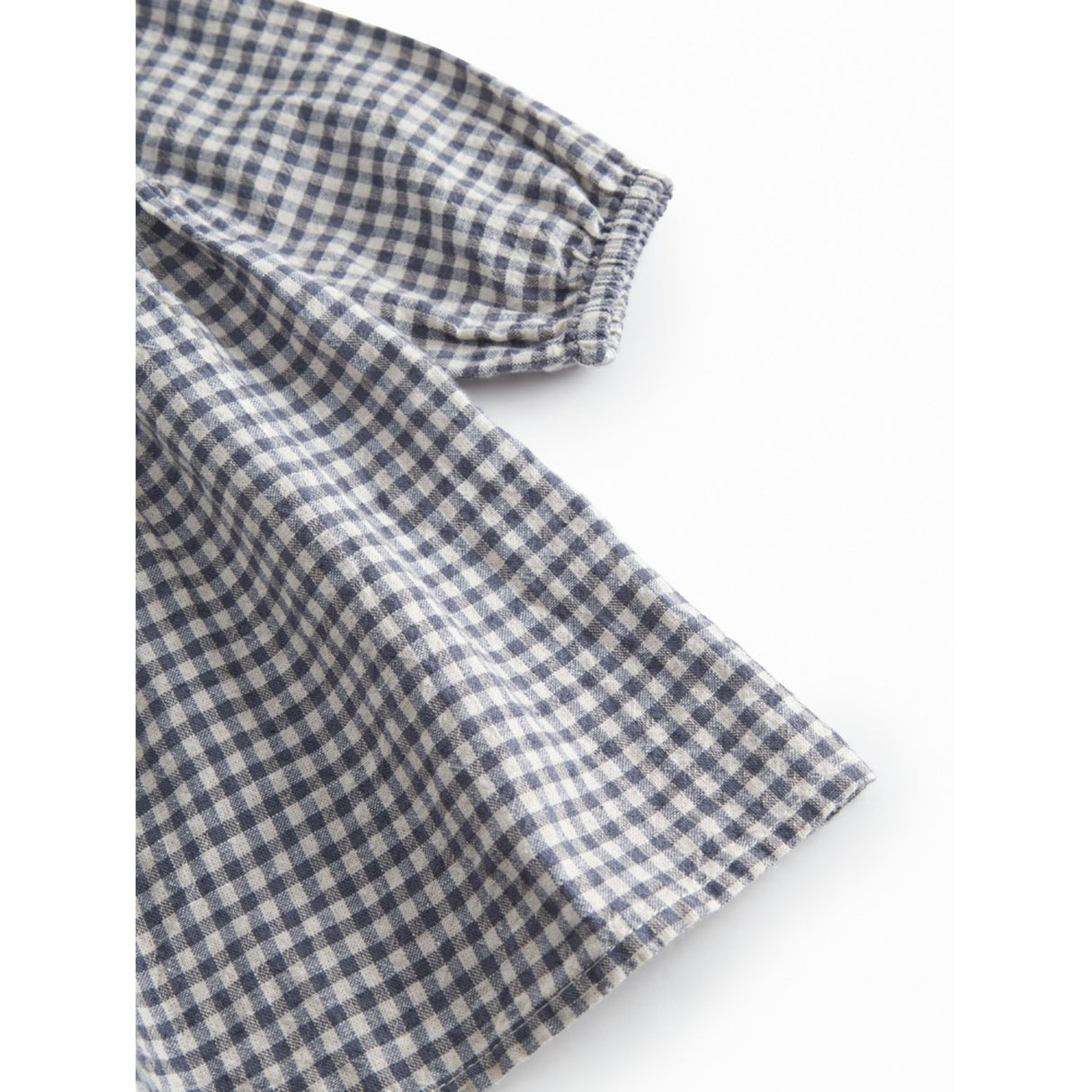 MarMar Cotton Linen Marine Check Dawson B Dress