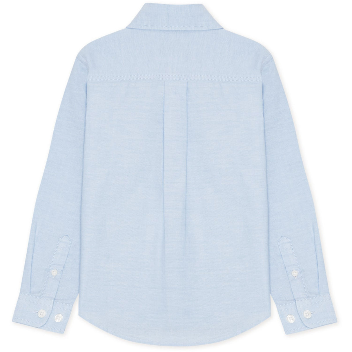 Les Deux Kids Light Blue/White Konrad Contrast Oxford Shirt