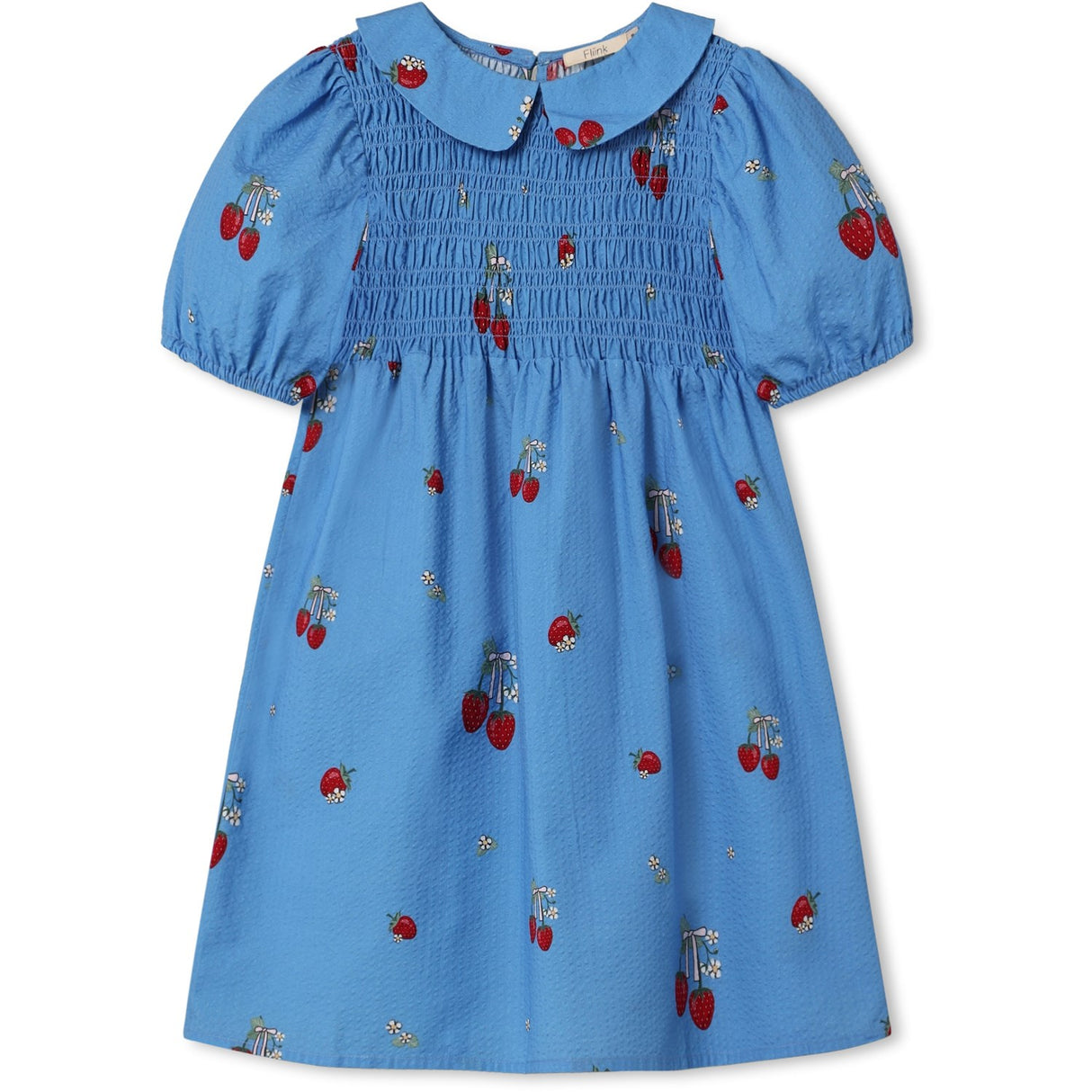 Fliink Marina Blue Aop Elma Ss Dress