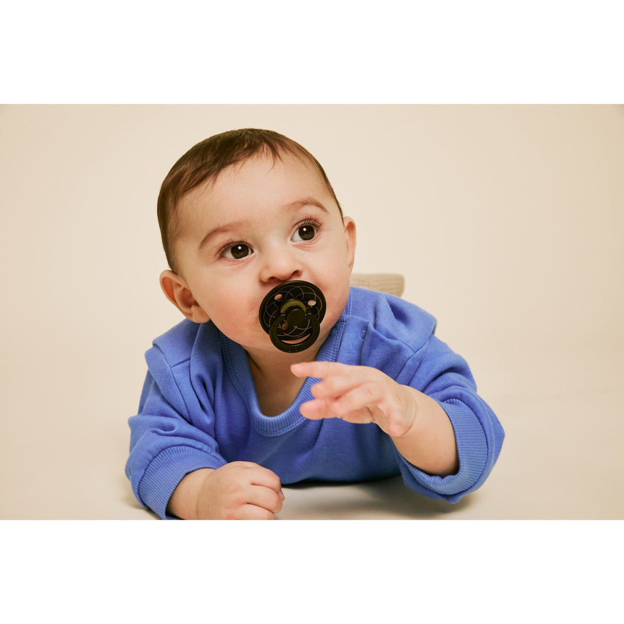Bibs Ivory Gold Black Gold Pacifier Studio Colour 4 Pack Noor & Layl Latex
