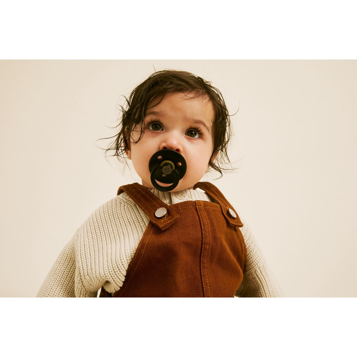 Bibs Black Gold Pacifier Studio Colour 2 Pack Layl Latex