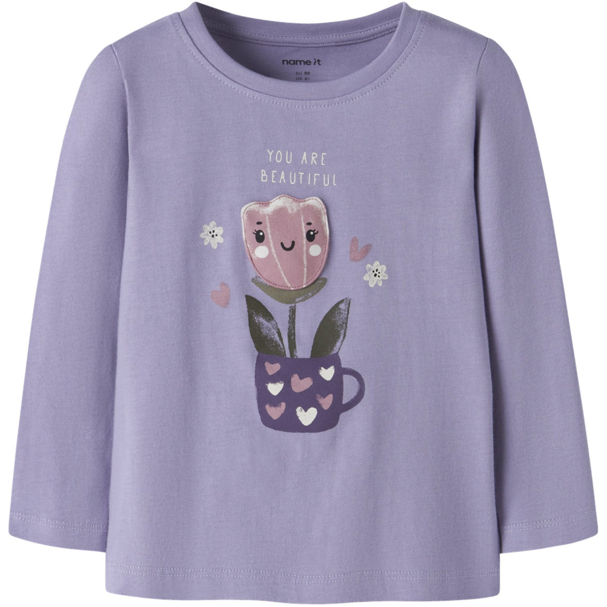 Name It Heirloom Lilac Nmfonelia Ls Top Box