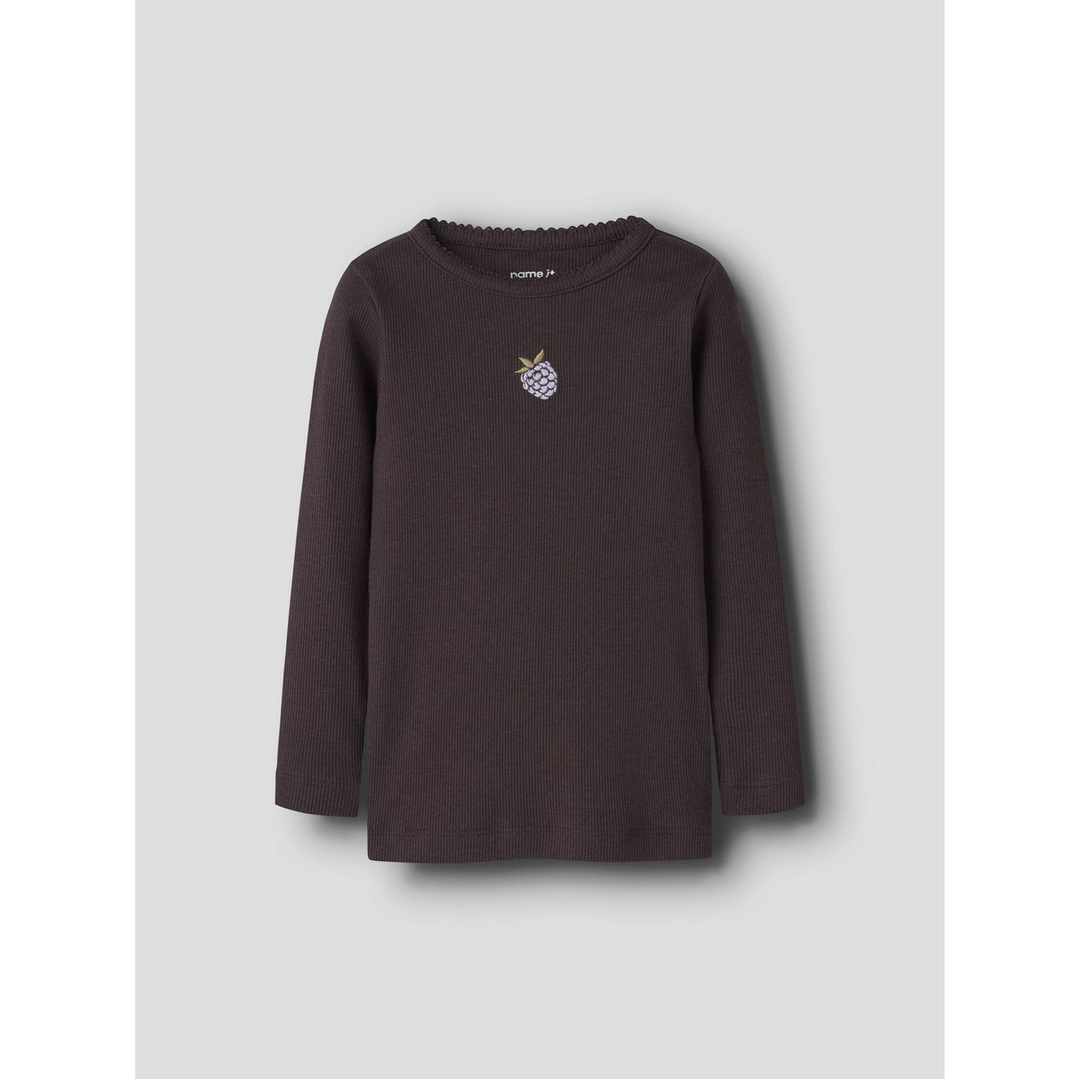 Name It Chocolate Plum Nmfonaya Ls Xsl Top Box