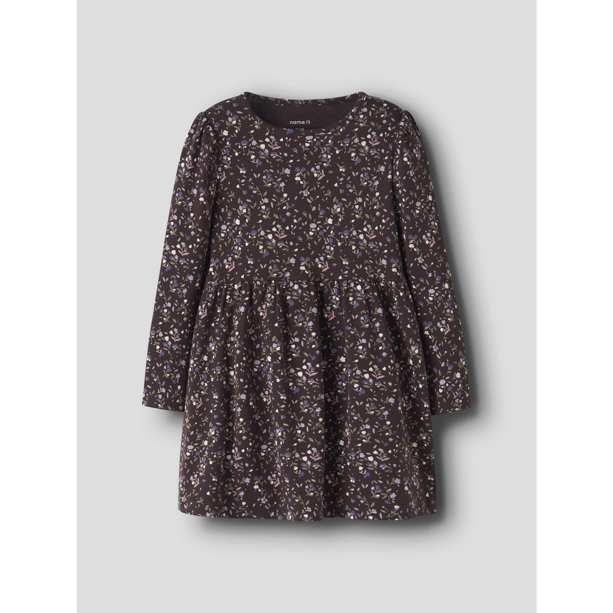 Name It Chocolate Plum Nmfoceana Ls Dress