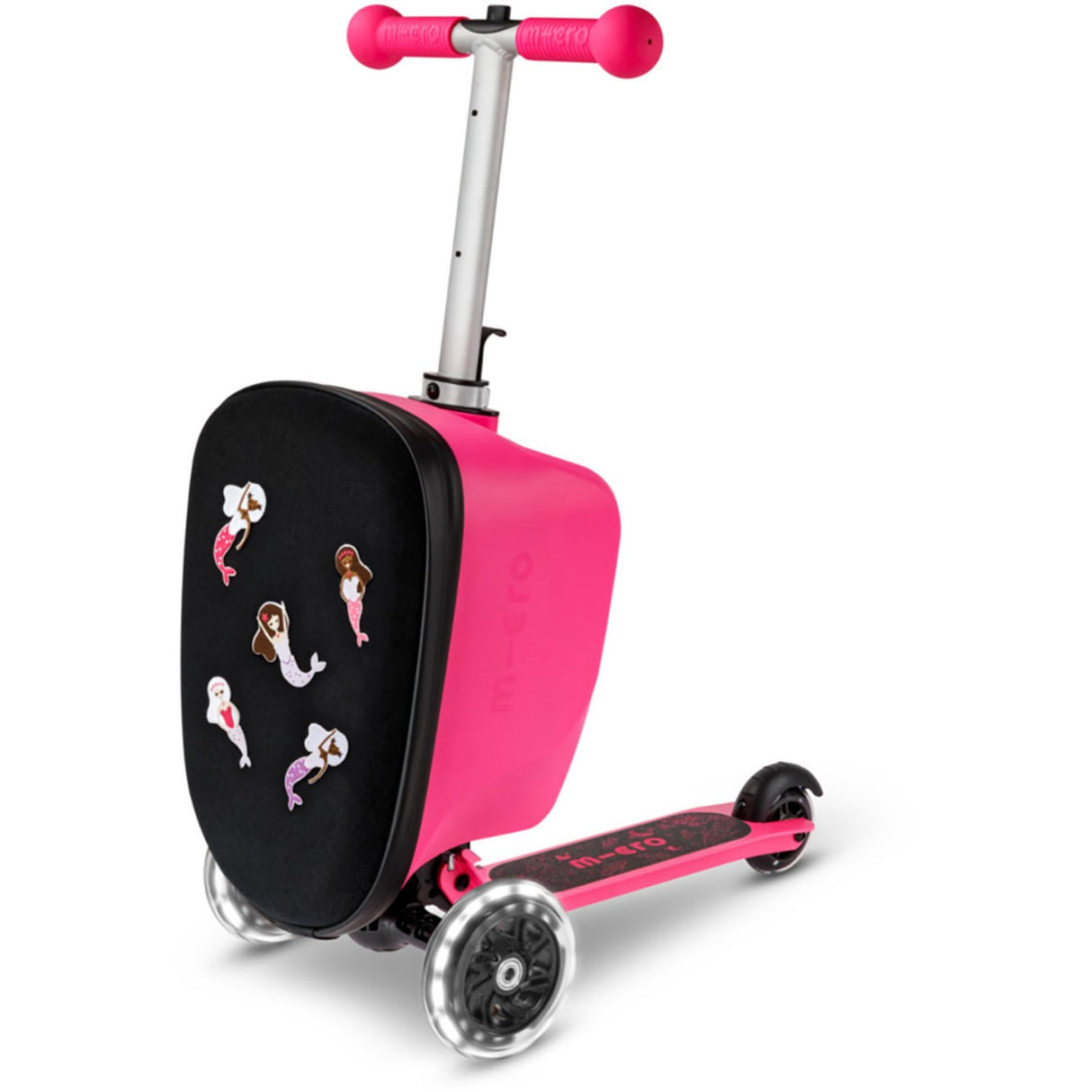 Micro Luggage Junior Velcro - Pink