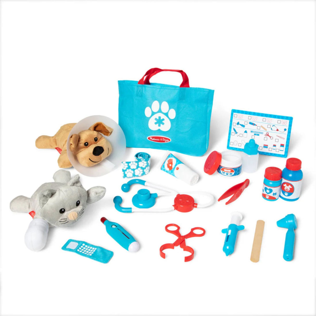 Melissa & Doug Multifarvet Legesæt - Dyrlæge