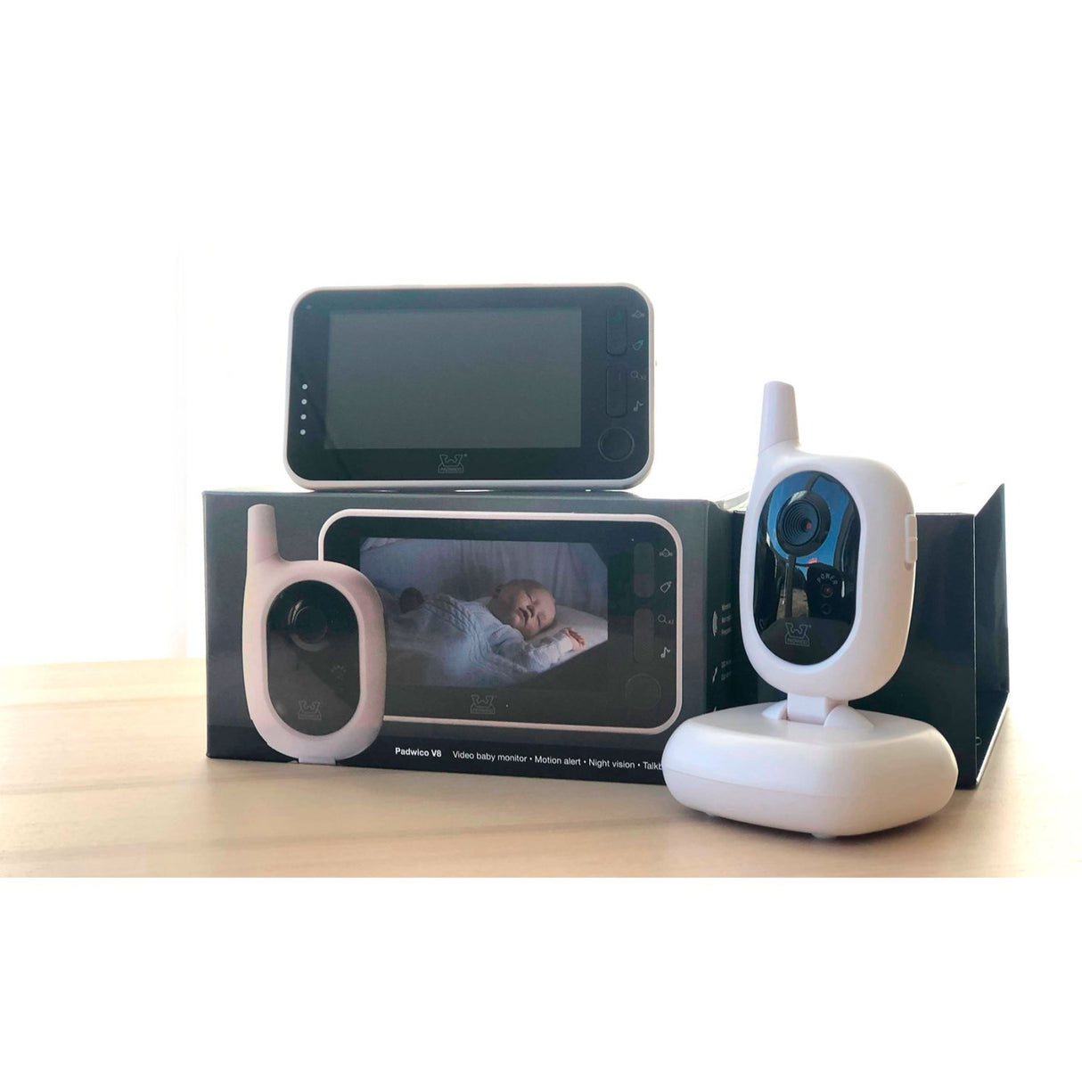 Padwico White Video Babymonitor