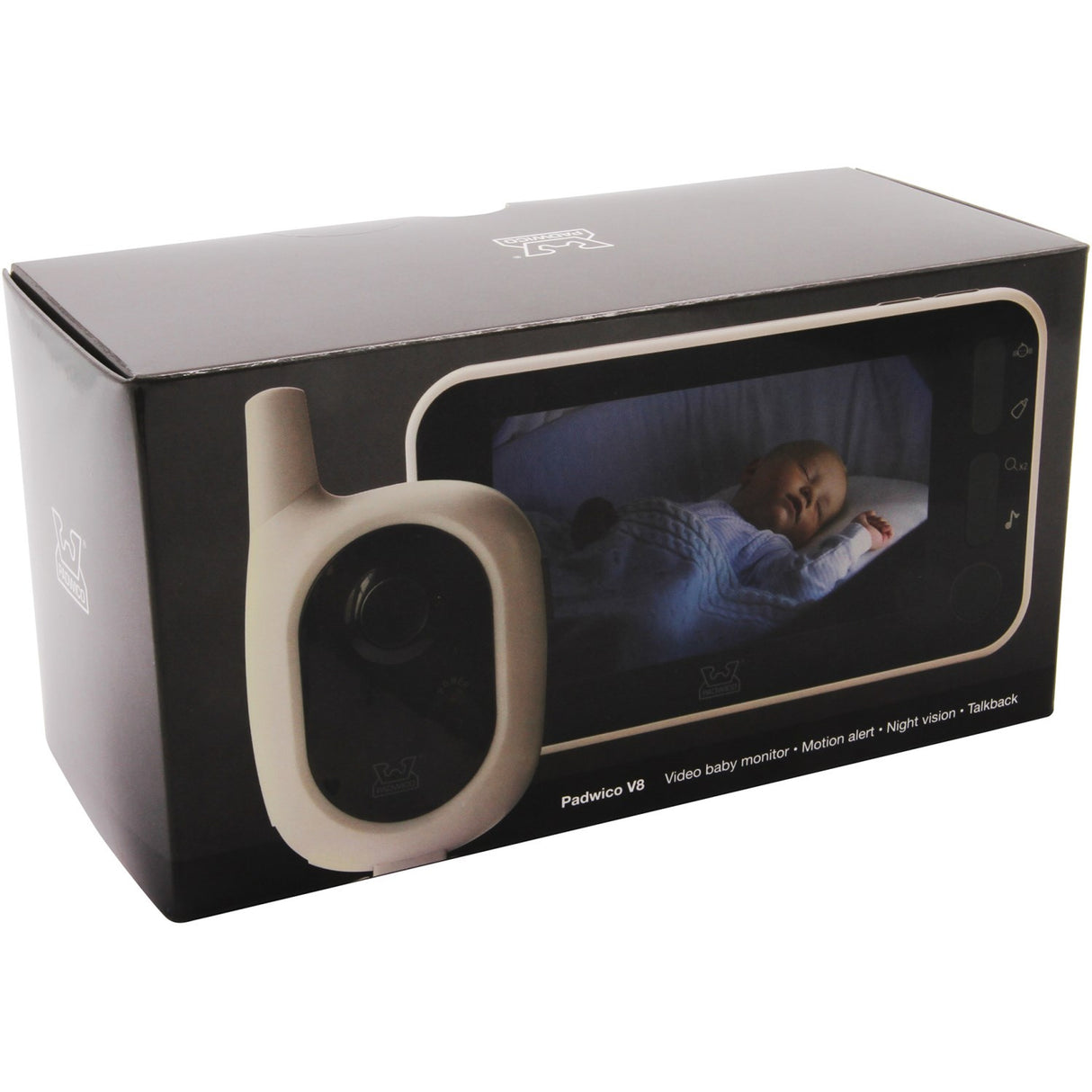 Padwico White Video Babymonitor