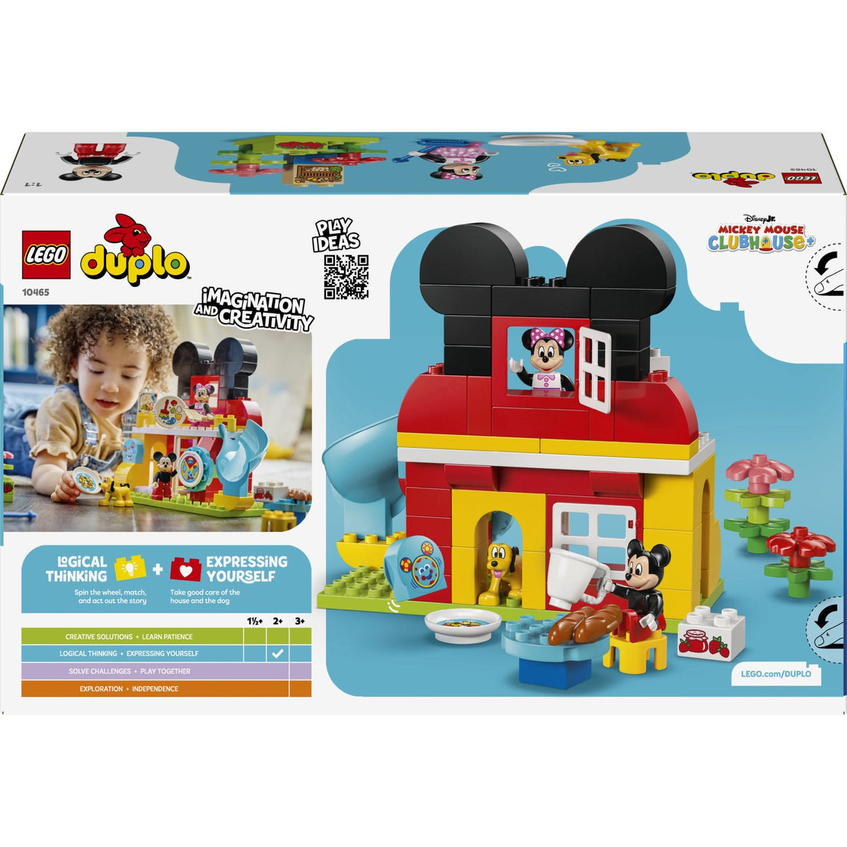 LEGO® DUPLO Disney TM Mickeys Klubhus Med Minnie And Pluto 10465