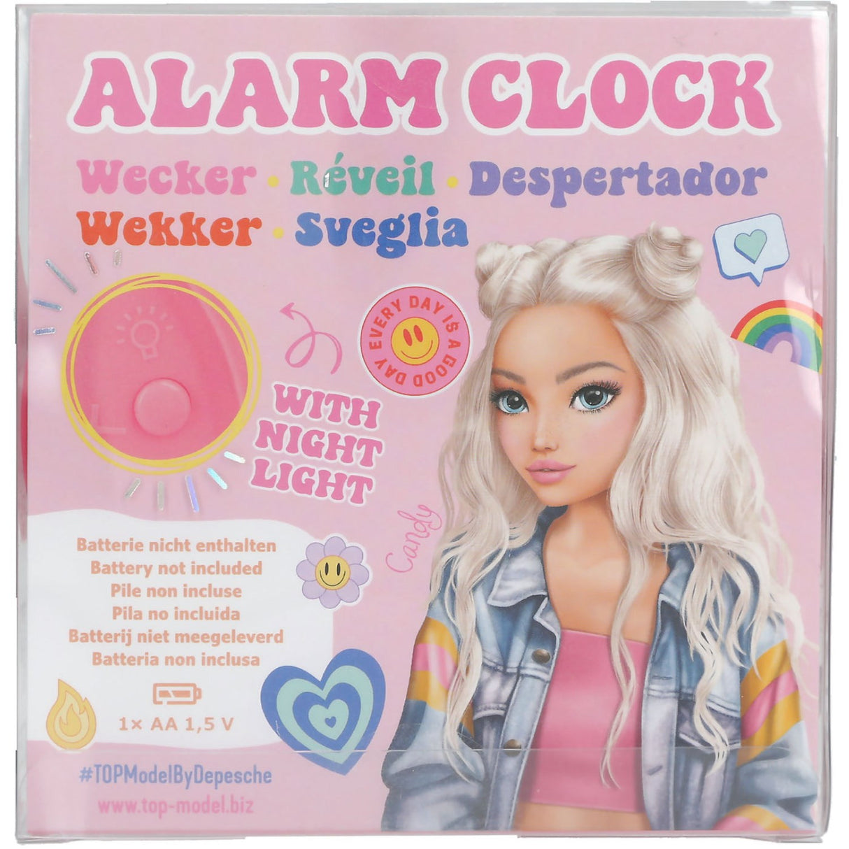 TOPModel Alarm Clock