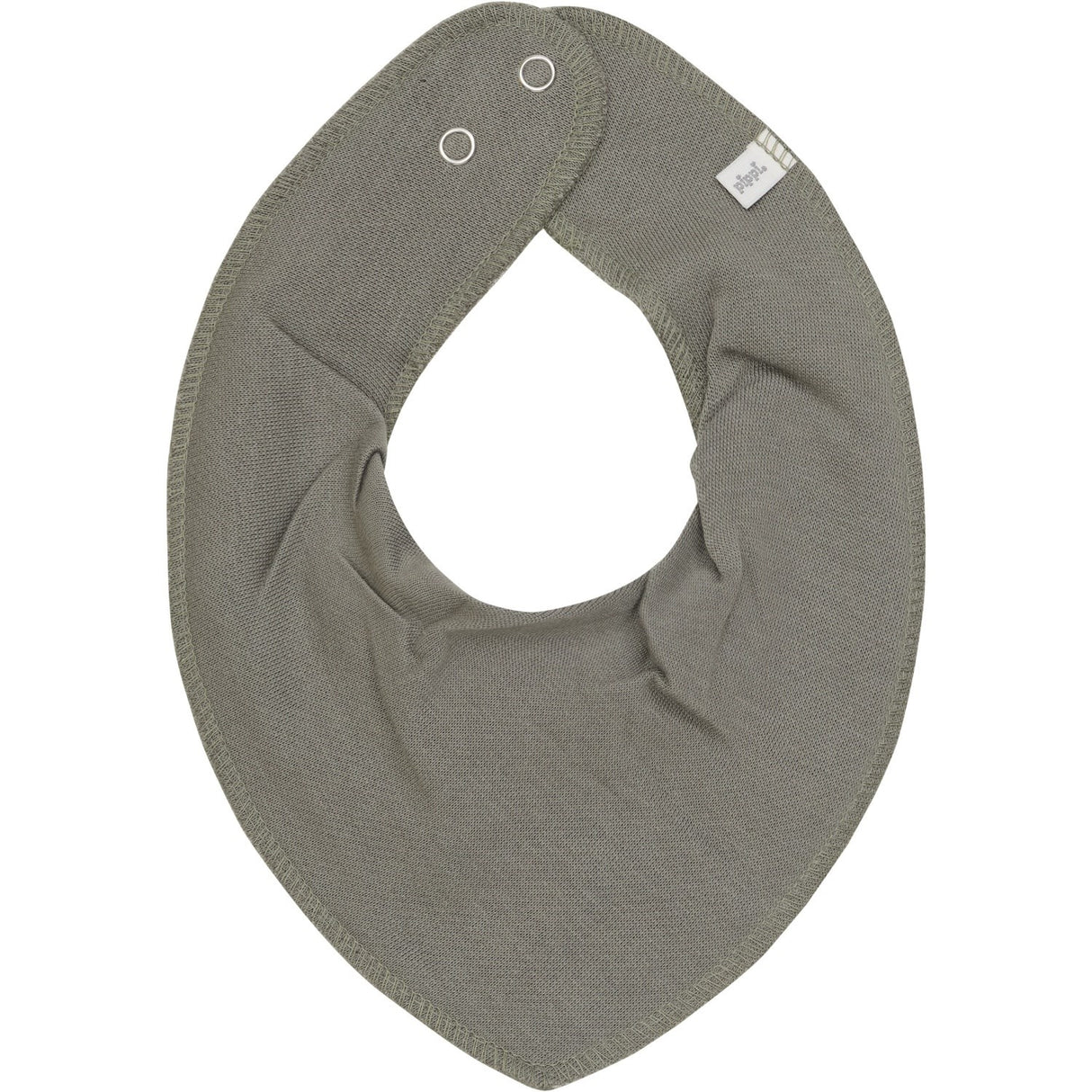 Pippi Blue Fog Bandana Bib - Solid (5-Pack)