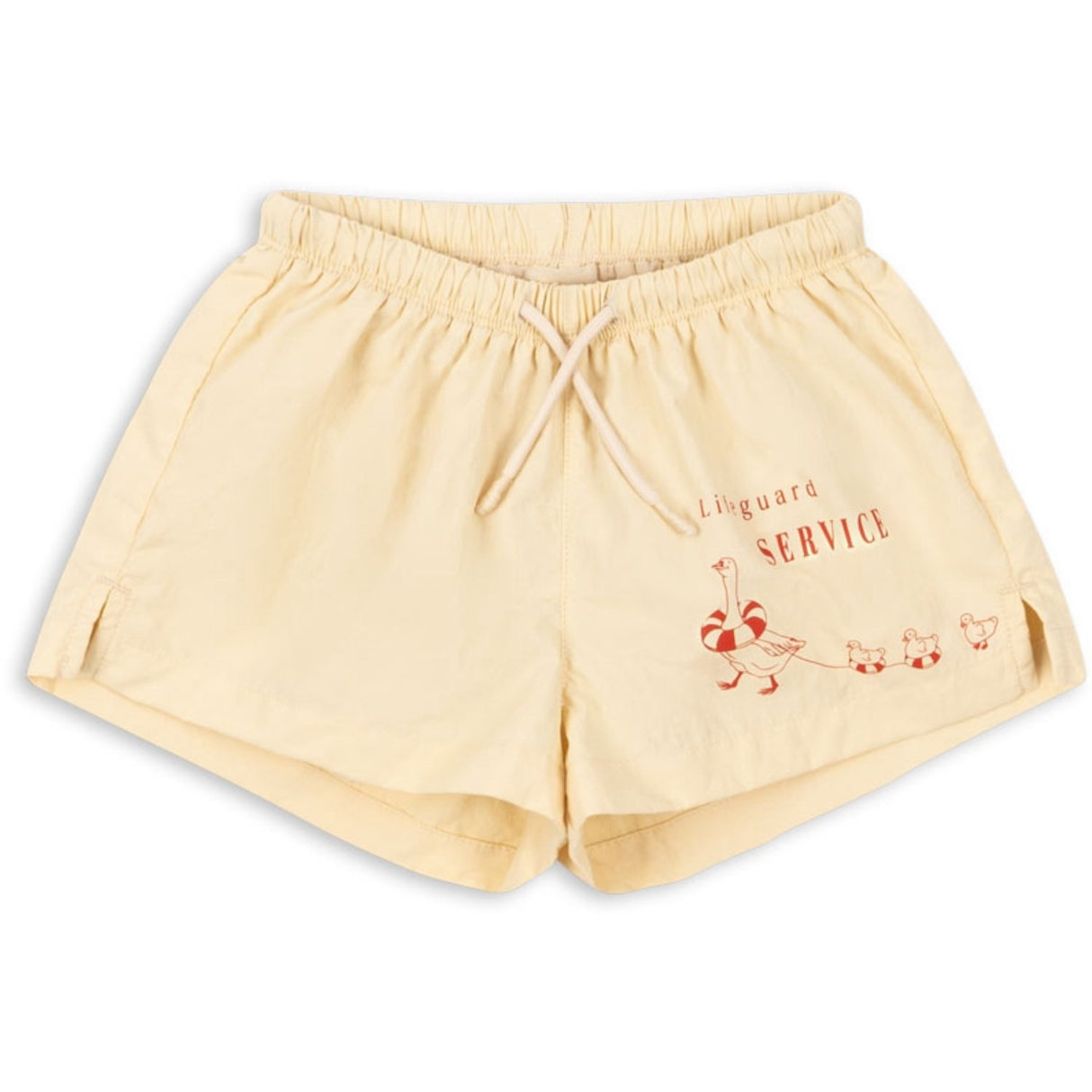 Konges Sløjd Banana Crepe Pomio Short Swim Shorts Grs