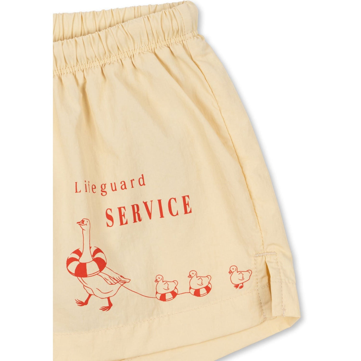 Konges Sløjd Banana Crepe Pomio Short Swim Shorts Grs