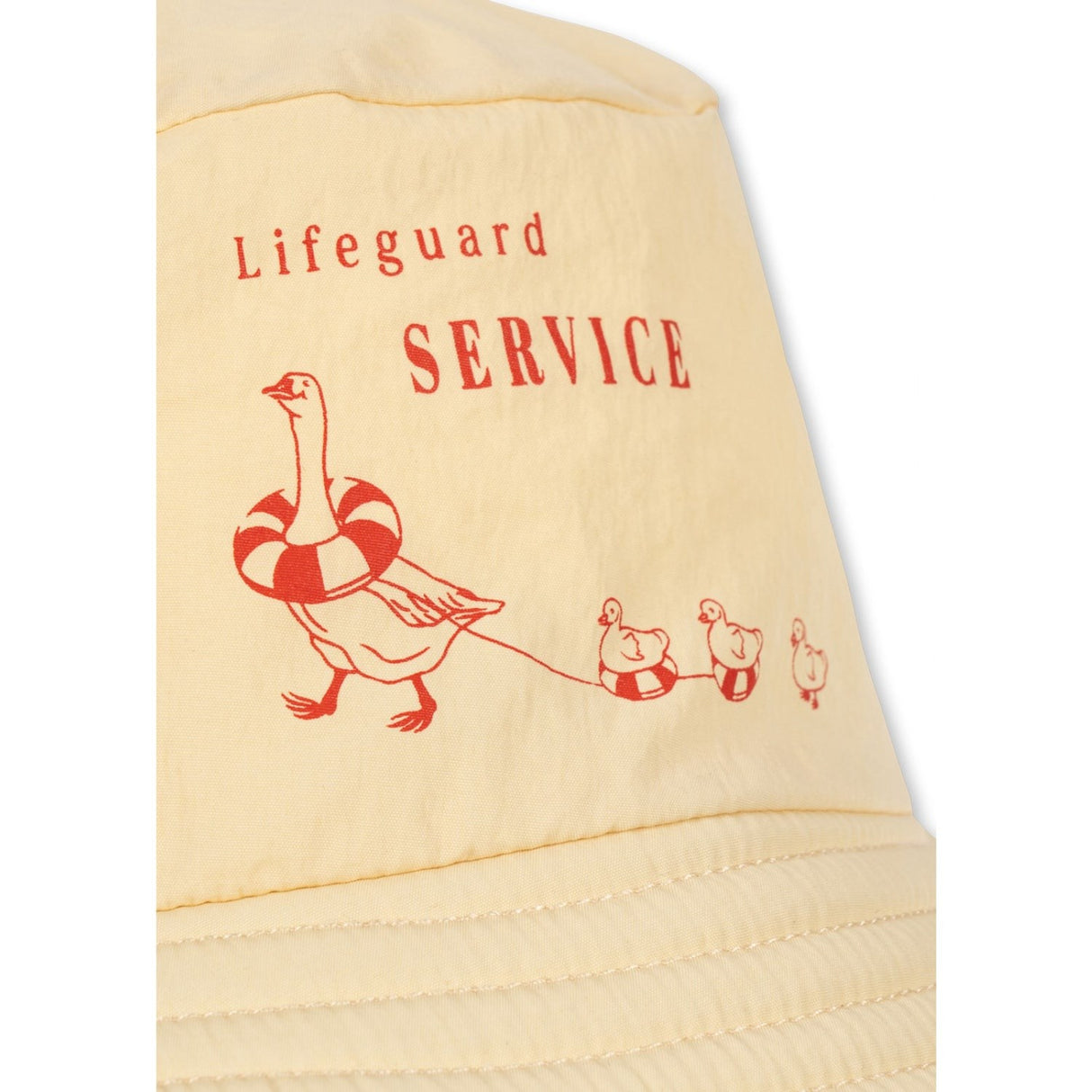 Konges Sløjd Banana Crepe Pomio Bucket Hat Grs