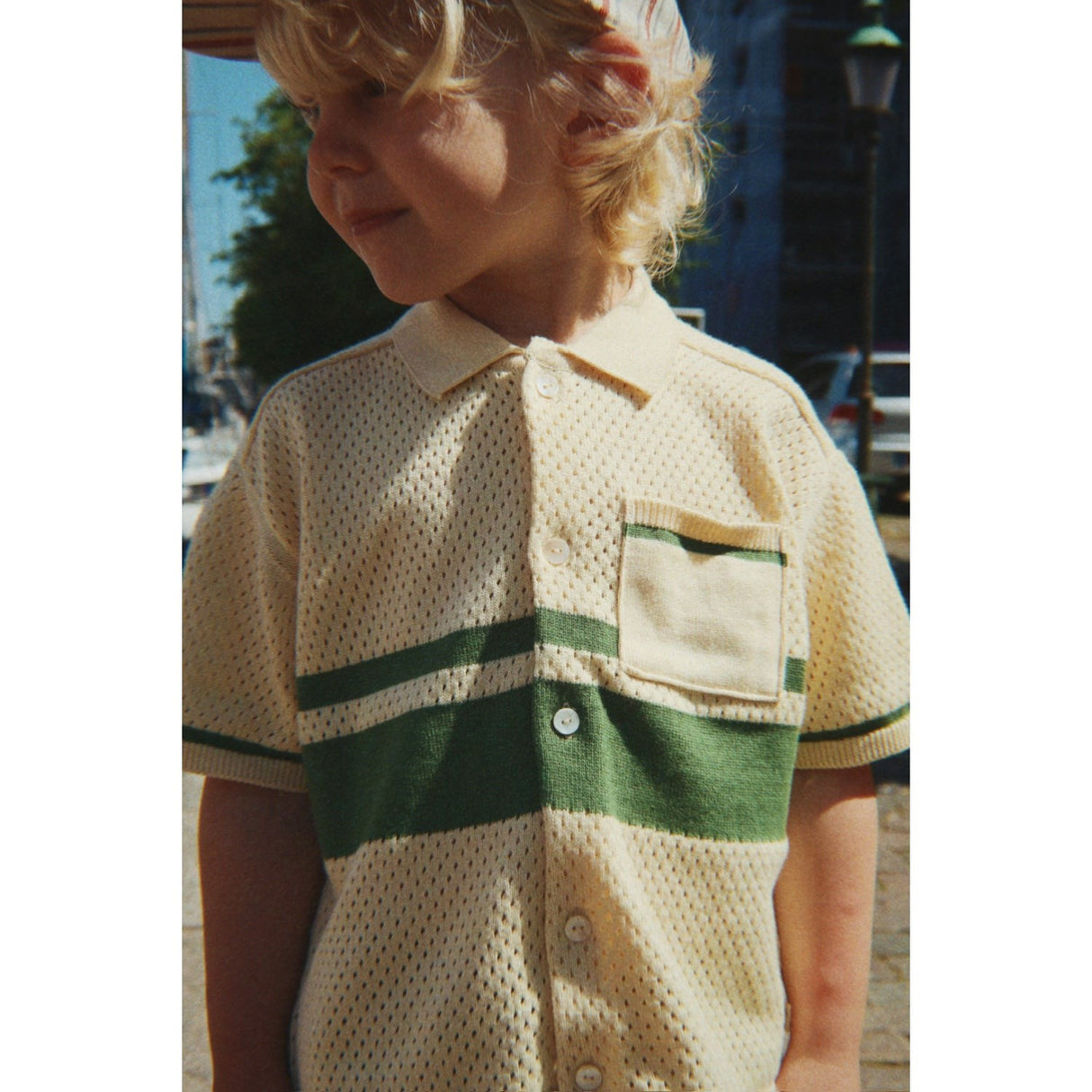 Konges Sløjd Banana Crepe Hai Knit Shirt Gots