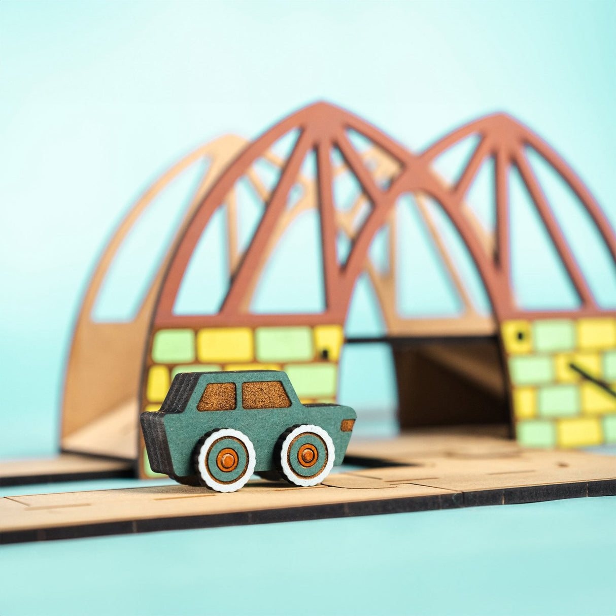 Crateit Town Wooden Toy Dreamy Drawbridge