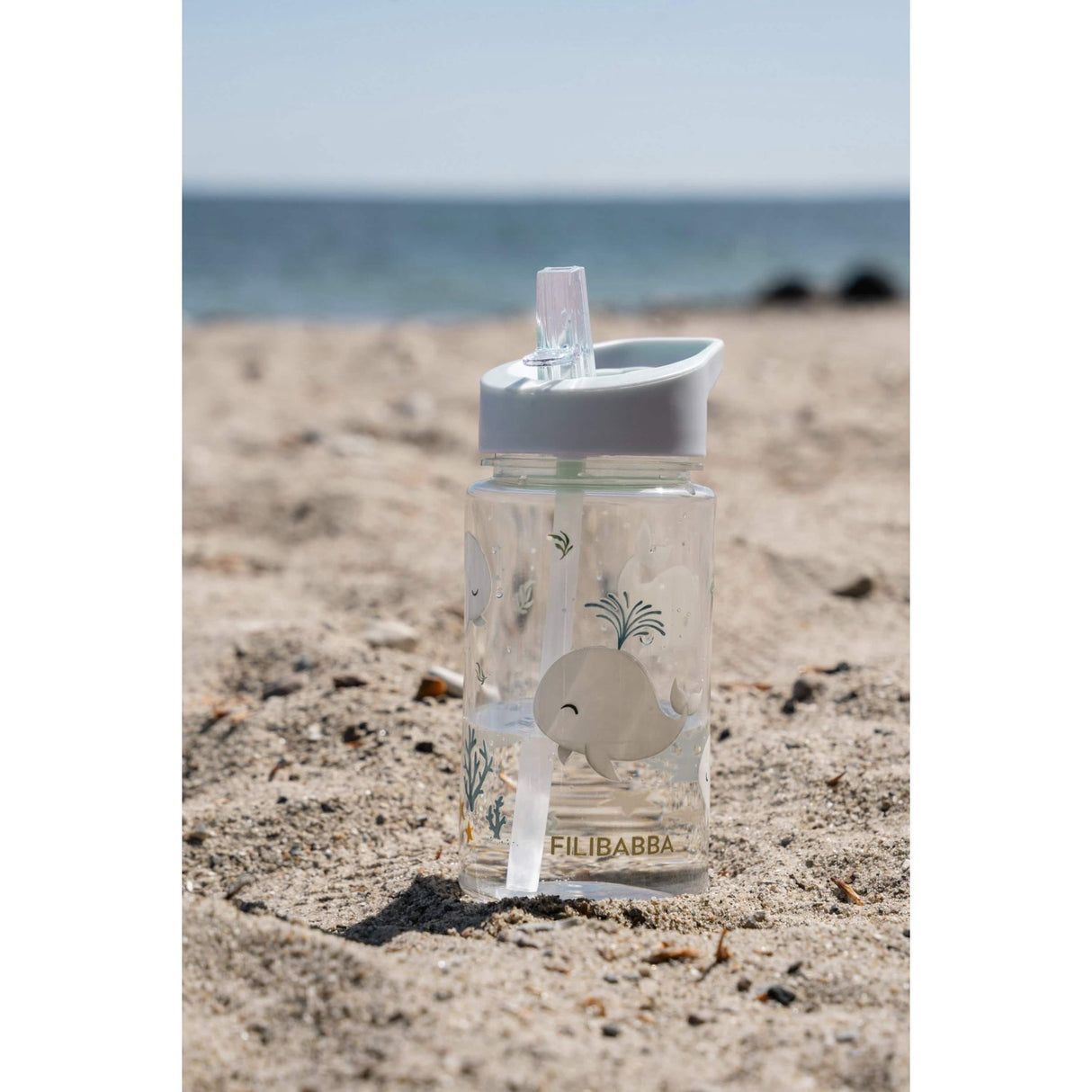FILIBABBA Christian's Whale Tales Water Bottle