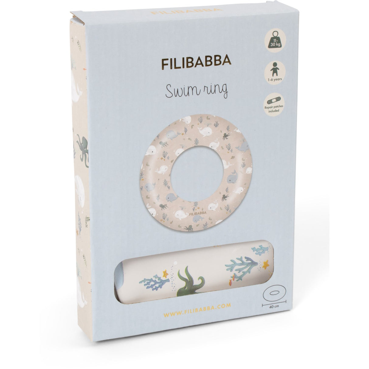 FILIBABBA Christian's Whale Tales Alfie Pool Ring