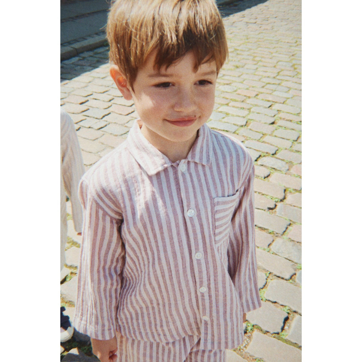 Konges Sløjd Red Stripe Ely Shirt Gots
