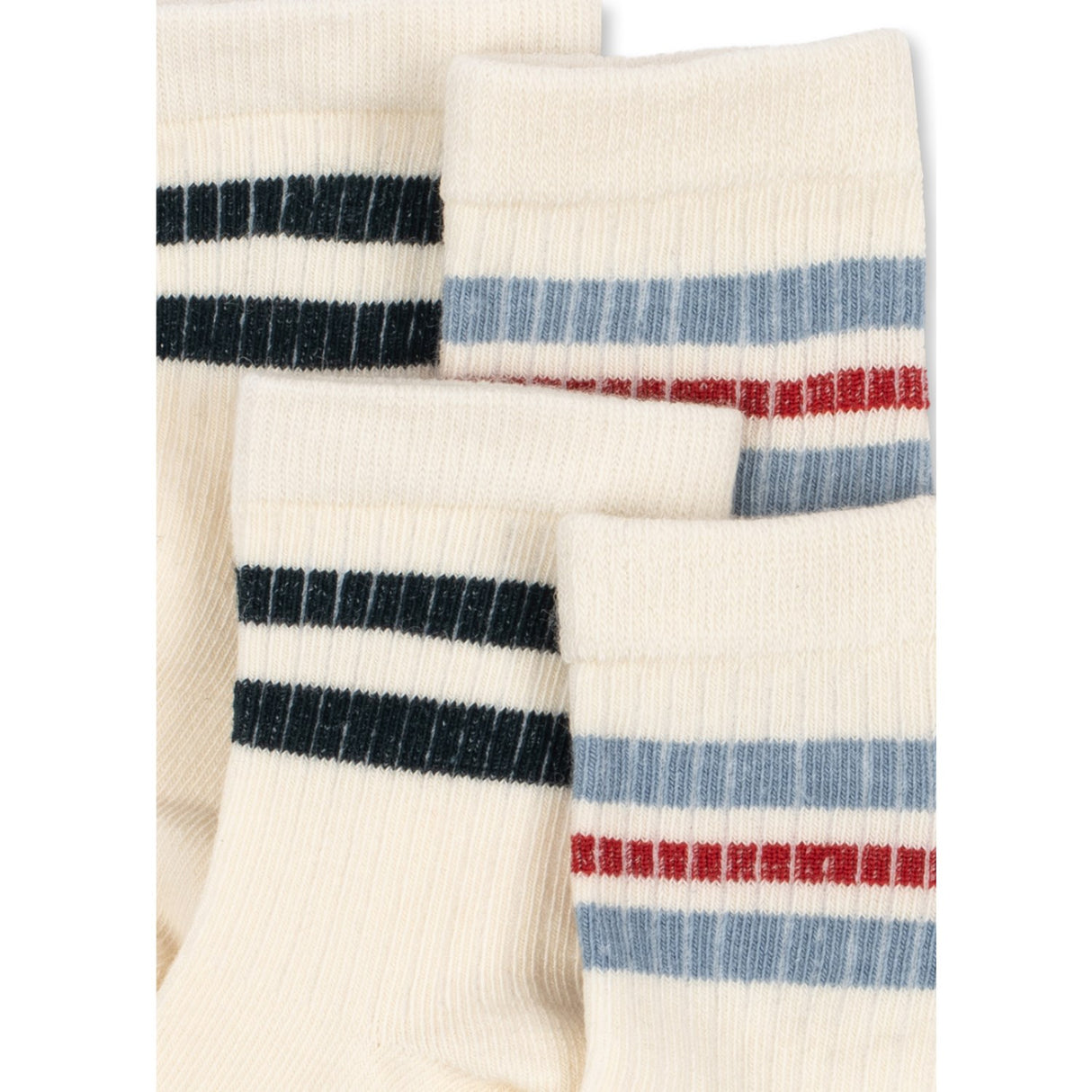 Konges Sløjd Optic White 2 Pack Act Socks