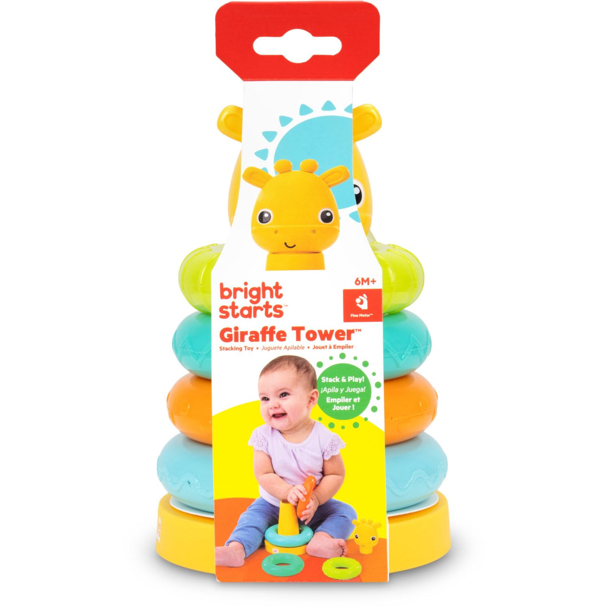 Bright Starts Giraffe Tower™ Stacking Toy