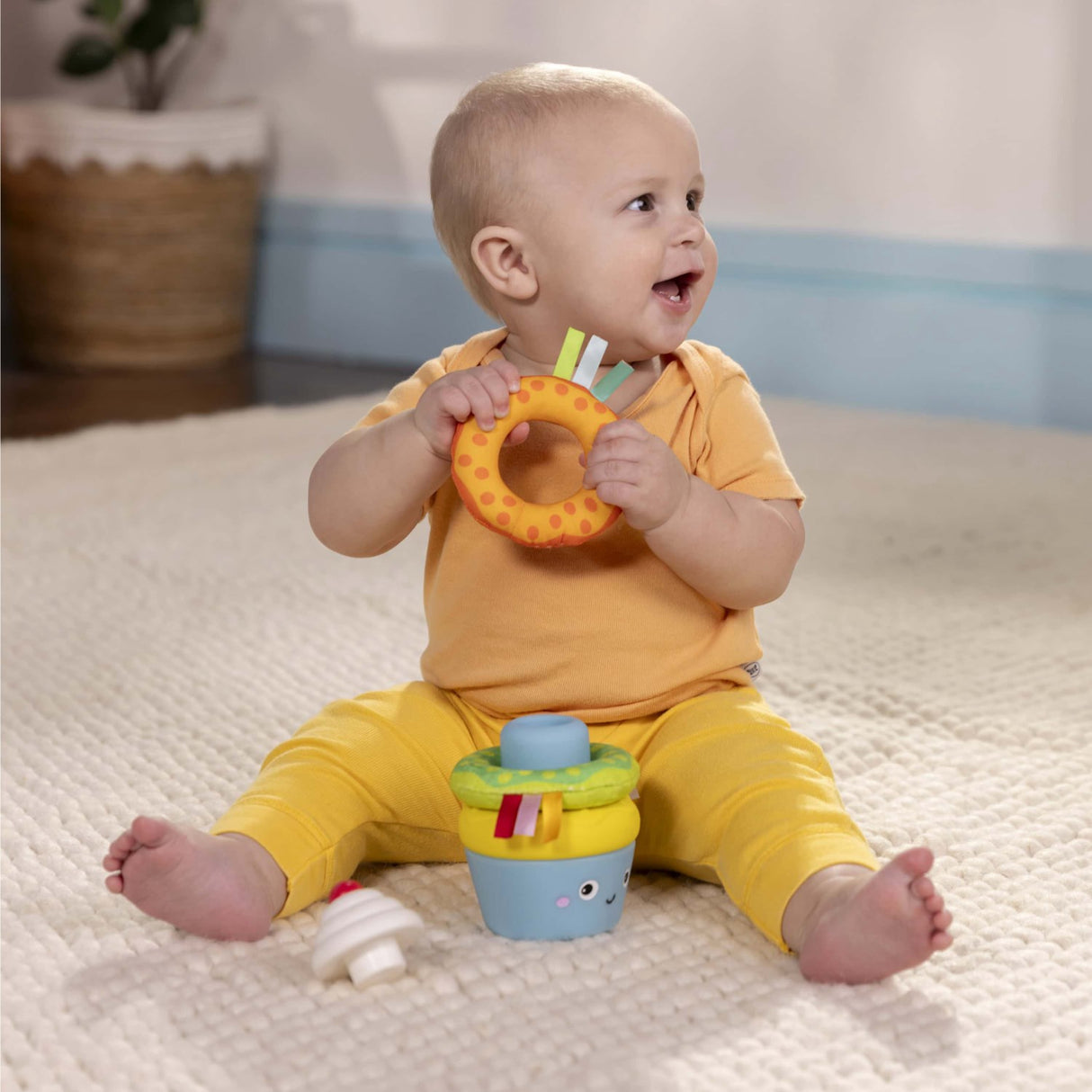 Bright Starts Cupcake Tower™ Stacking Toy With Teether