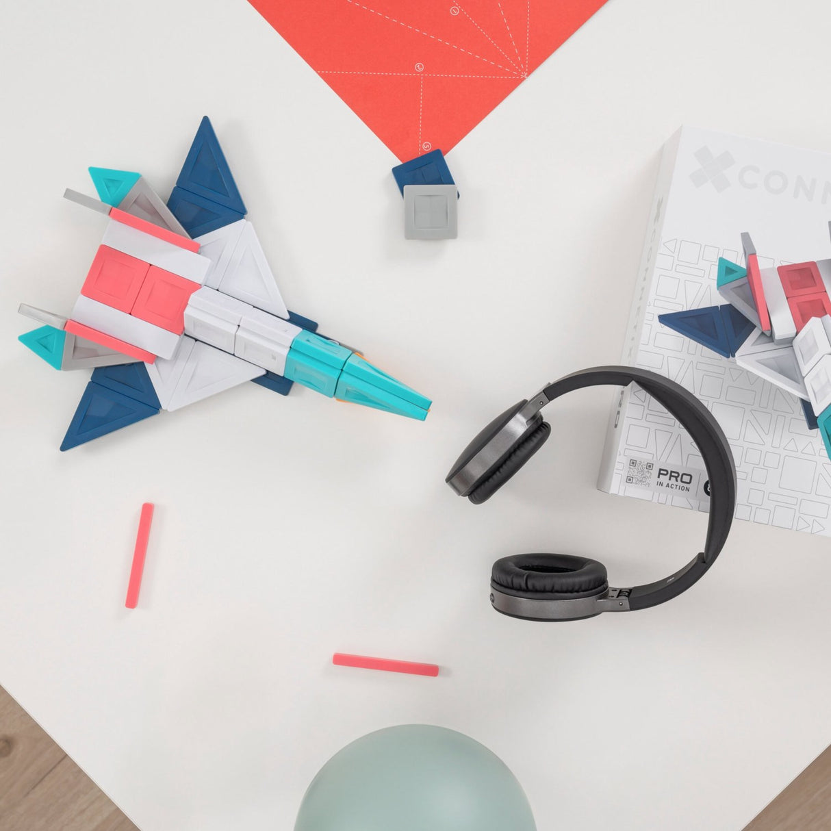 Connetix Multicolour Pro Constructor Set 70 Pcs
