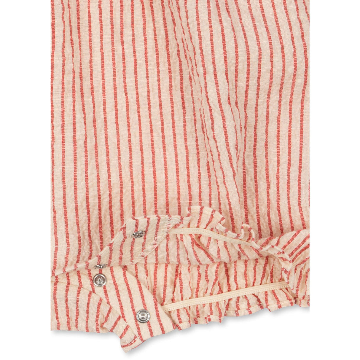 Konges Sløjd Amour Stripe Ellie Frill Romper Gots