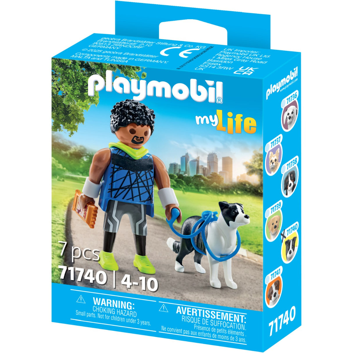 Playmobil® Jogger With Border Collie