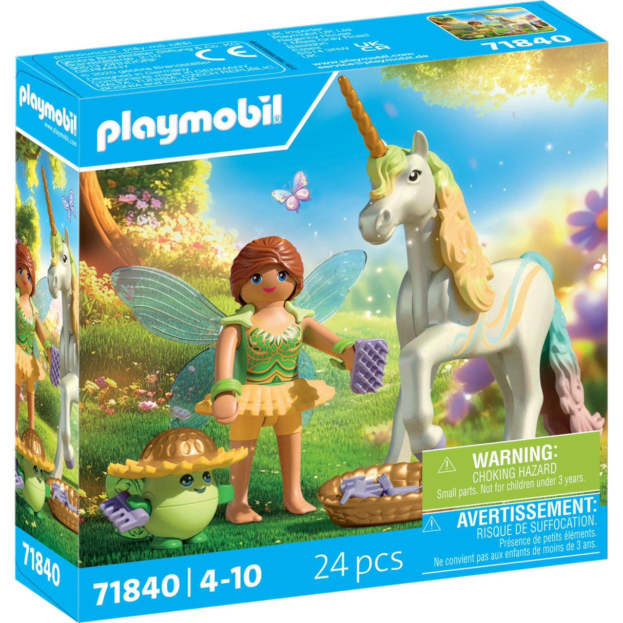 Playmobil® Collectible Unicorn: Rainbow Flower With Fairy