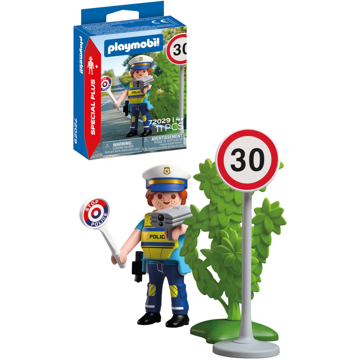 Playmobil® Police Officer With Speed Detector