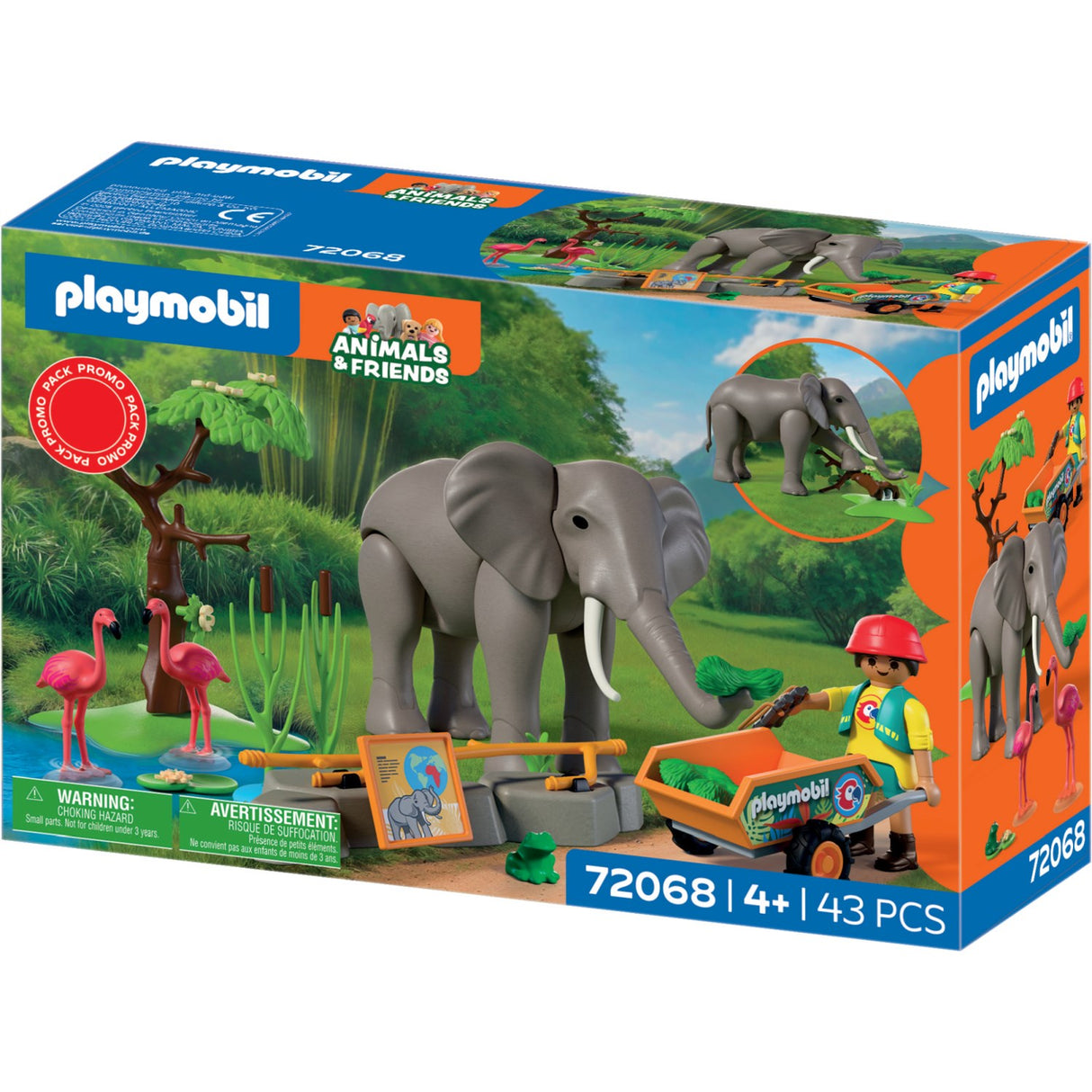 Playmobil® Elephant With Zookeeper