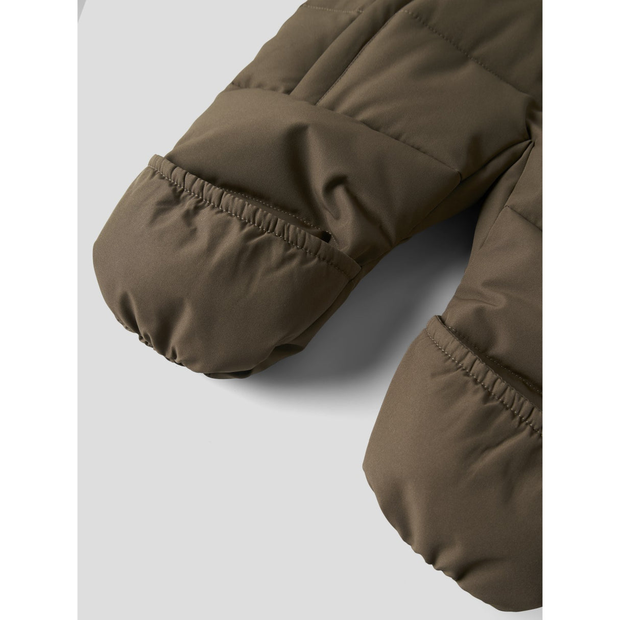 Lil'Atelier Dark Earth Nbnlamedow03 Puffer Snowsuit Fo Lil