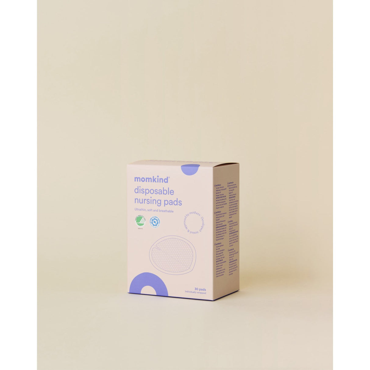 momkind Disposable Nursing Pads, 30 Pcs