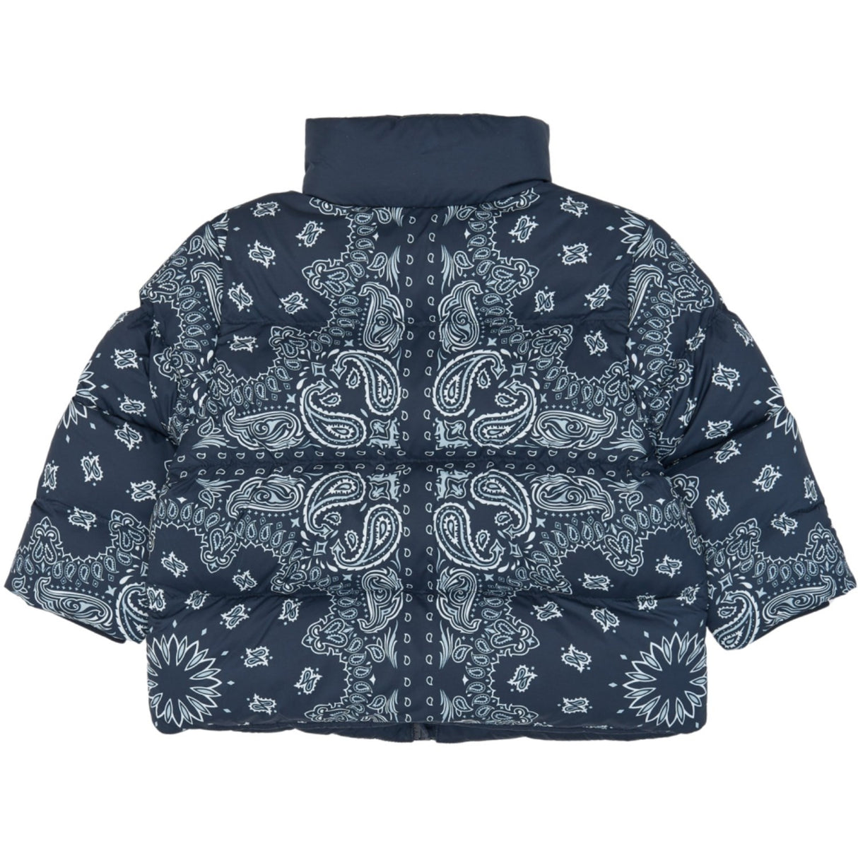 THE NEW Siblings Navy Blazer AOP Tnstulrik Puffer Jacket
