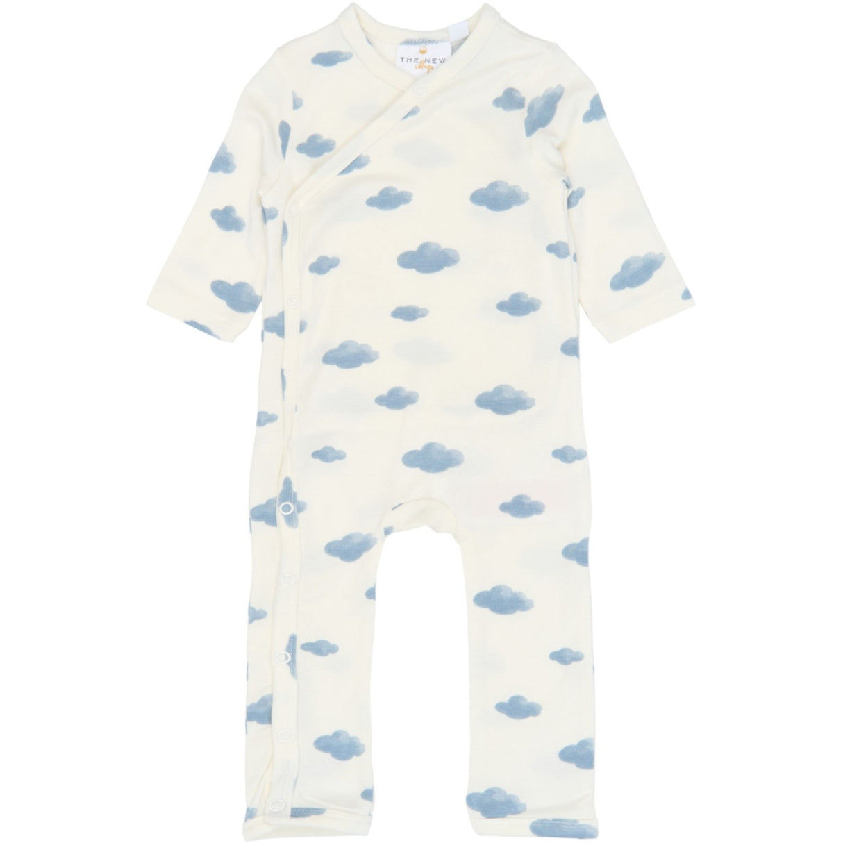 THE NEW Siblings Gardenia AOP Tnsbvireo L_S Modal Wrap Jumpsuit
