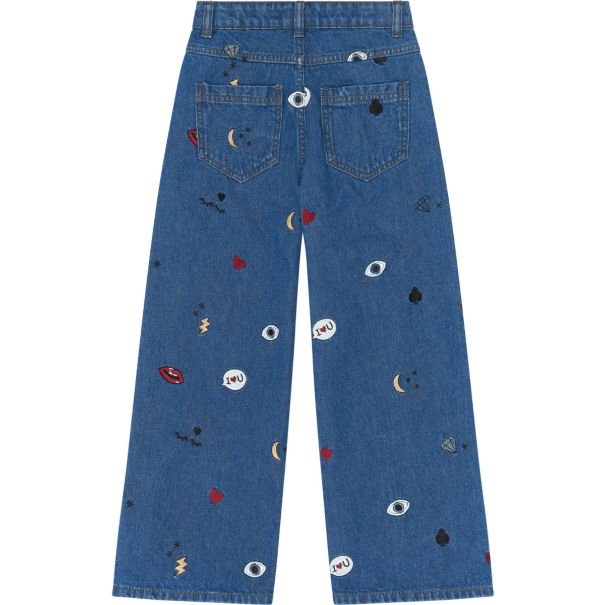 The New Medium Blue Denim Tnyamila Wide Fit Jeans