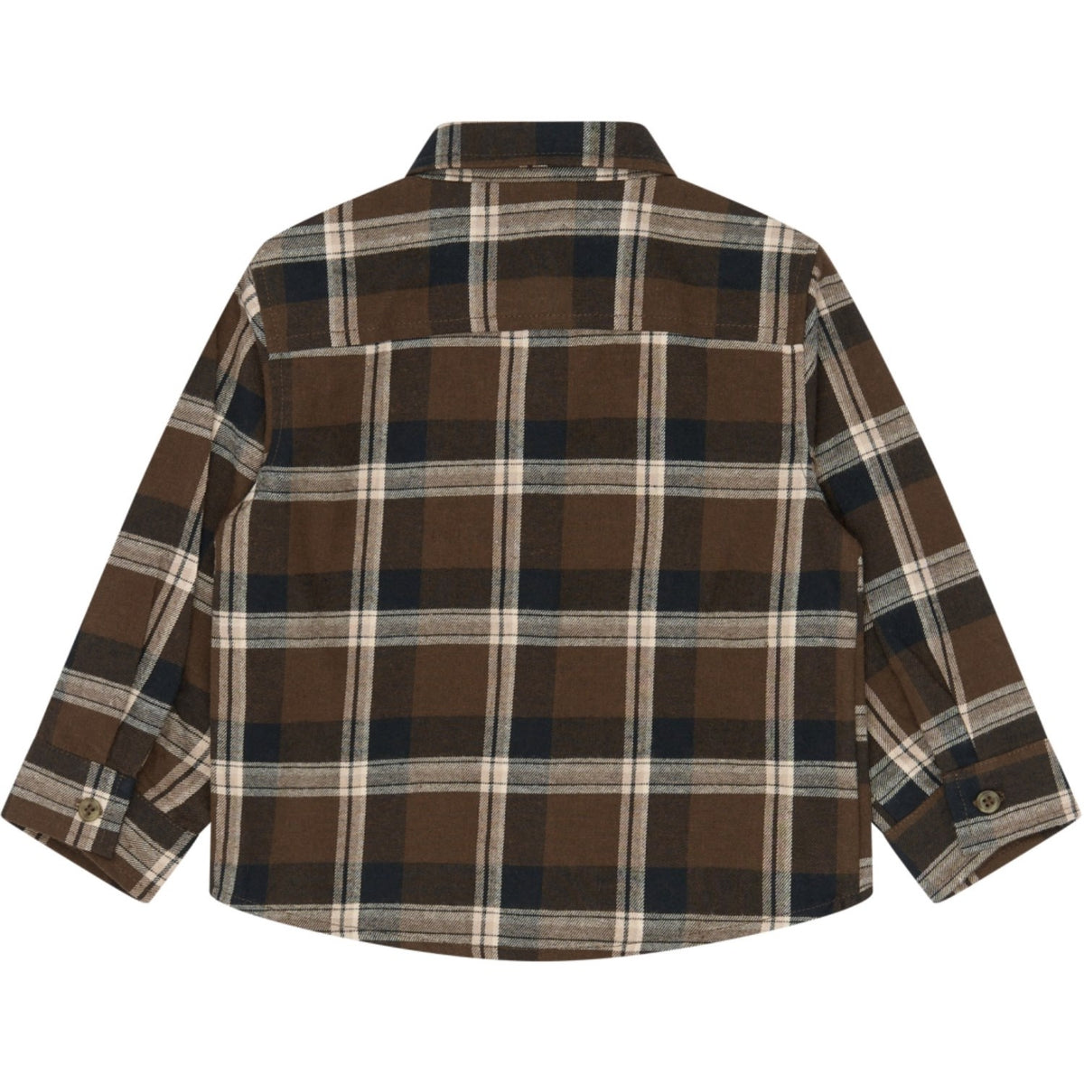 THE NEW Siblings Navy Blazer Check Tnstyaki L_S Flannel Shirt