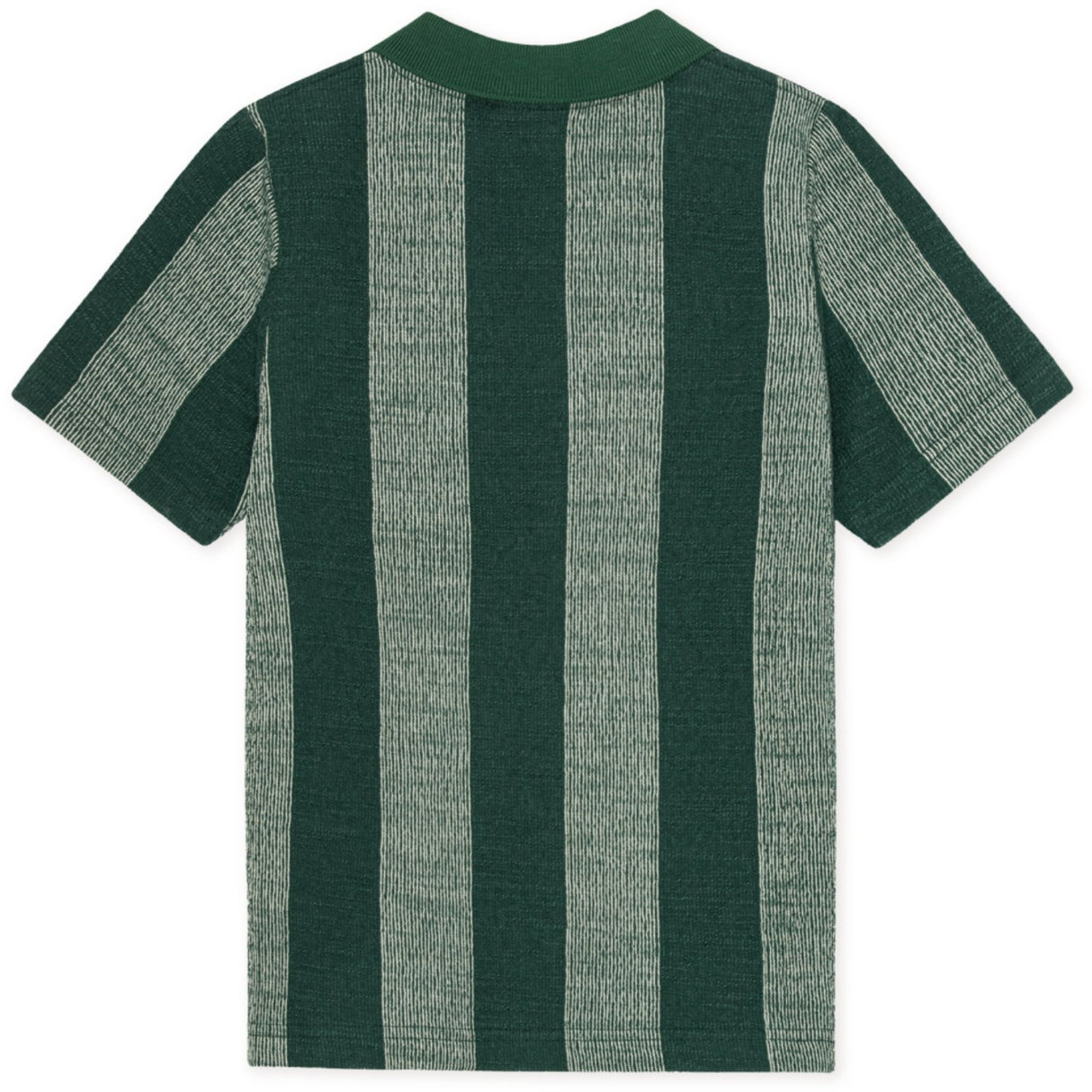 Les Deux Kids Pine Green Jacquard Football Jersey KIDS