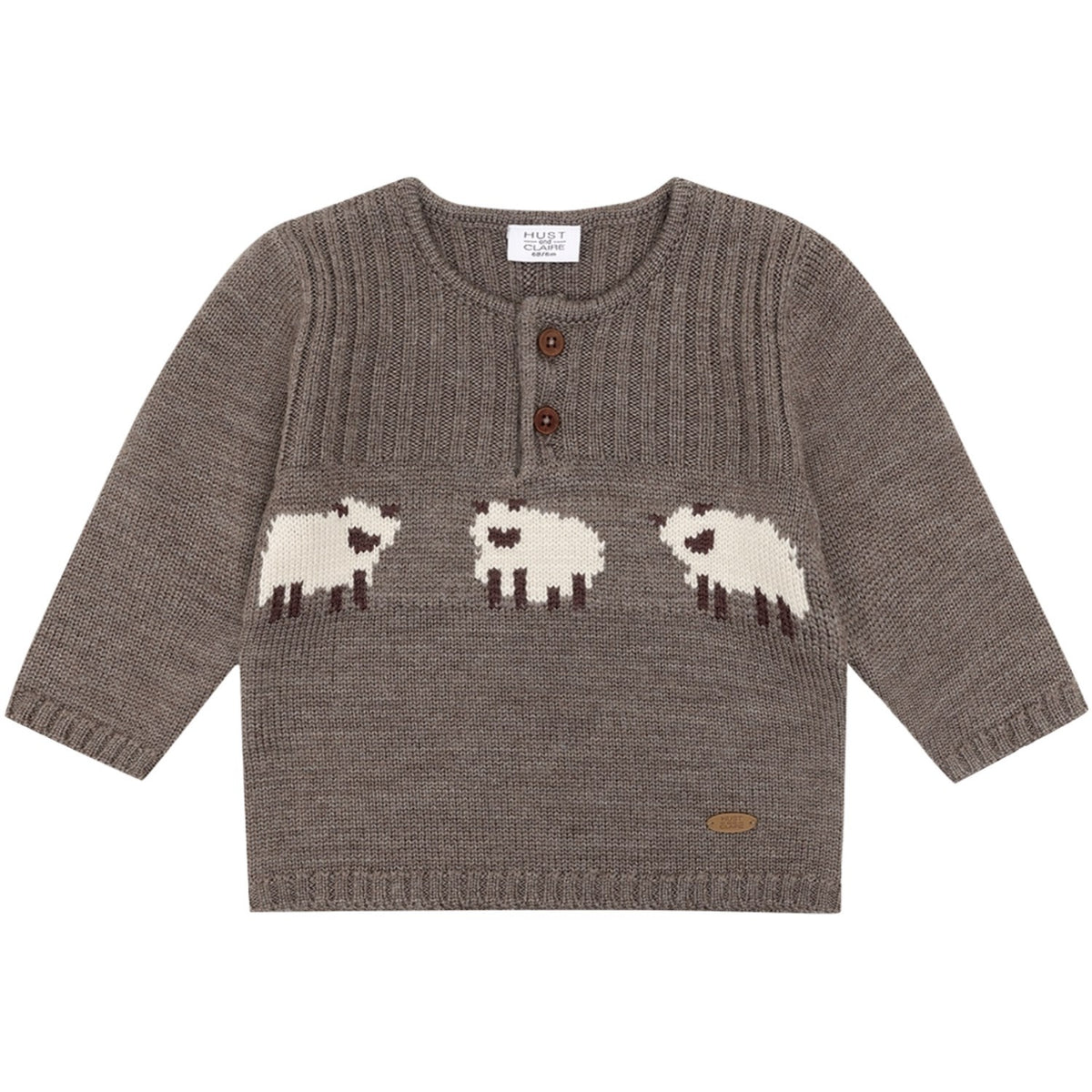 Hust & Claire Deer Melange Pil Wool Sheep