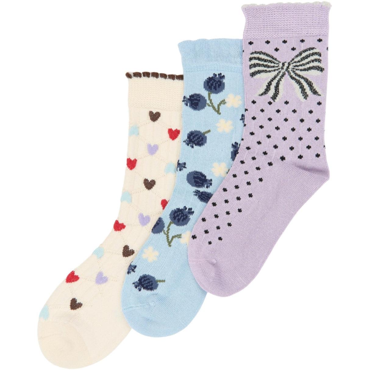 minipop® Petal Pink Marri Bamboo Socks 3-Pack